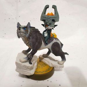 Midna and Wolf Link Amiibo